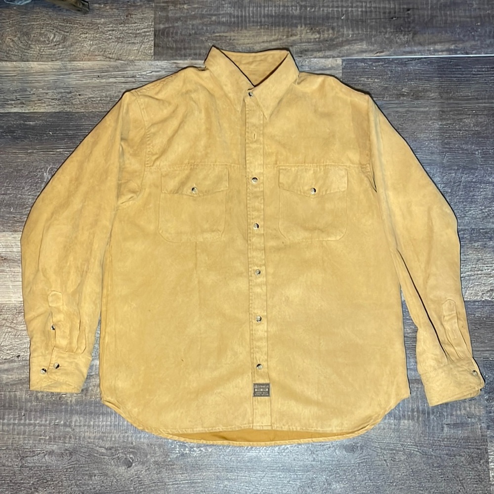 Vintage Suede Outdoor Life Shirt (Mens M)